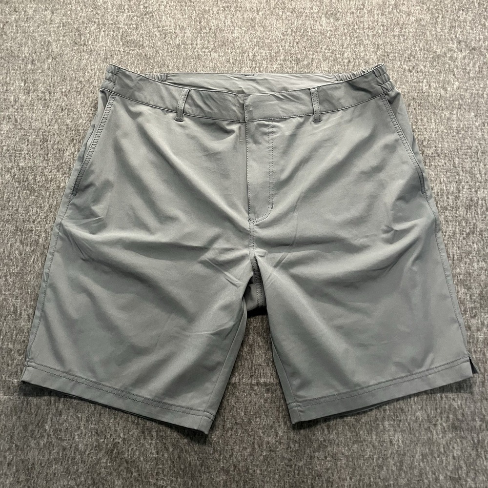 Fair Harbor Midway Golf Shorts Mens Size 36 Performance Stretch Gray